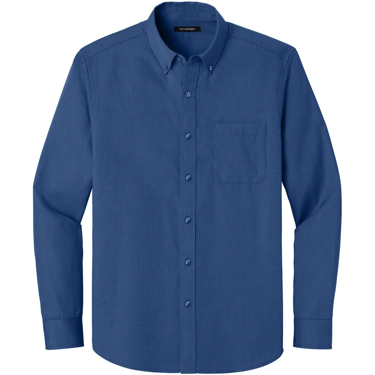 Port Authority® Long Sleeve Nailhead Easy Care Shirt