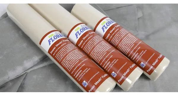 Power Mesh Fusible Cutaway Onyx 12" 10 yards