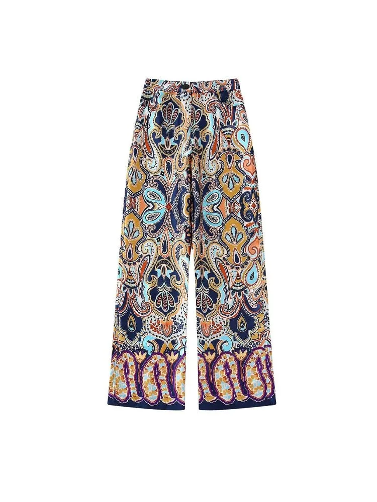 Printed Waistcoat and Pants