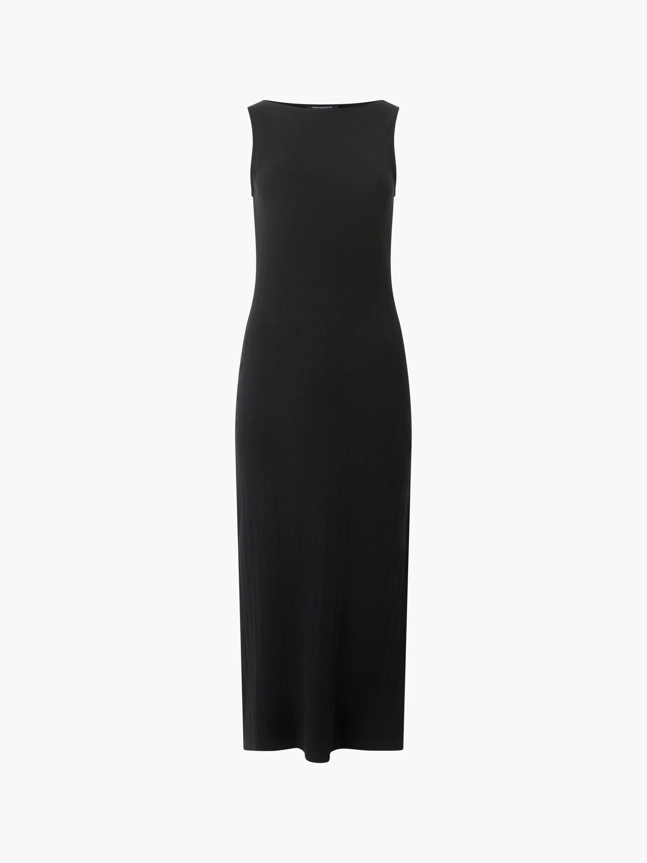 Sasia Boat Neckline Rib Dress