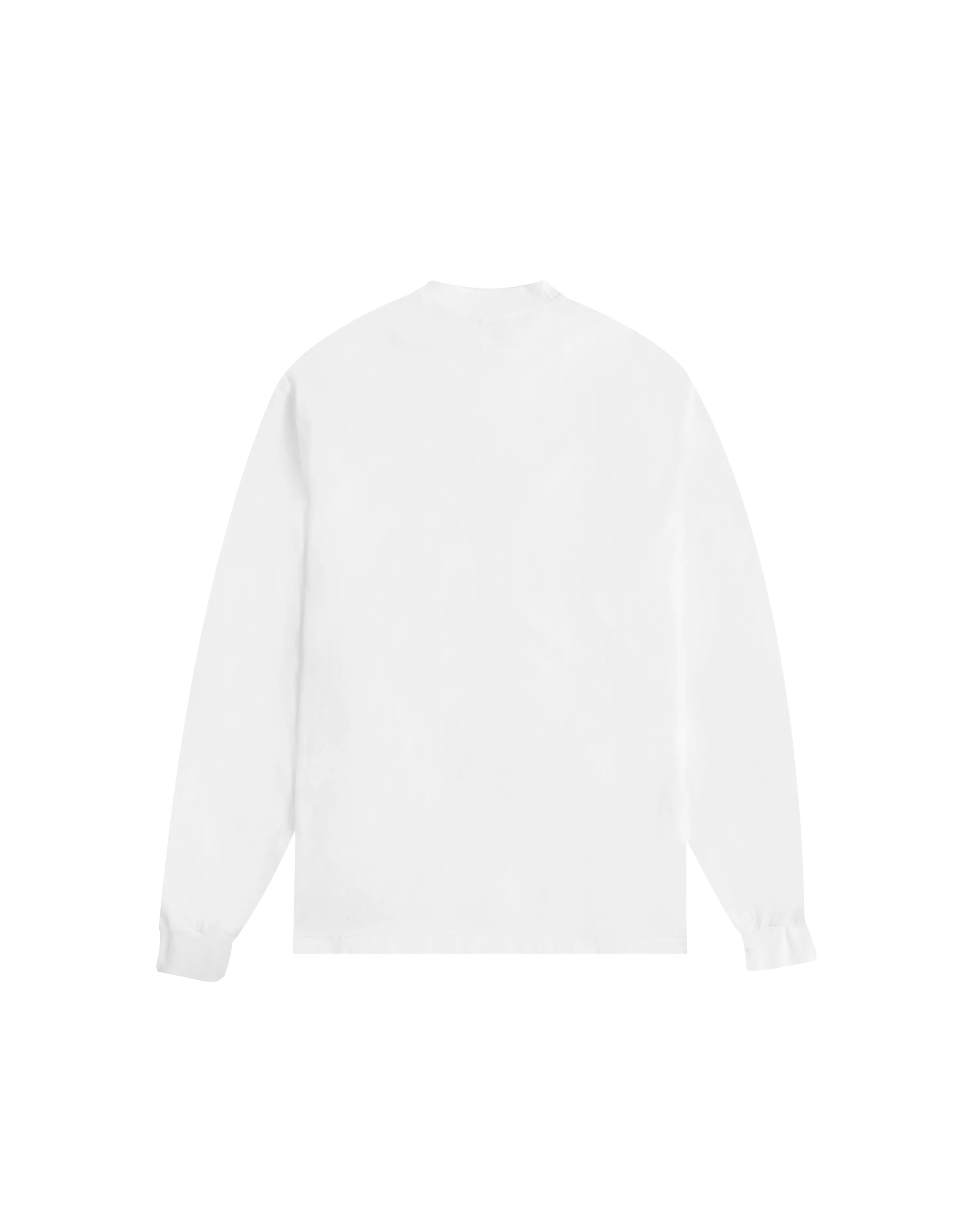 Simple L/S T-shirt - White