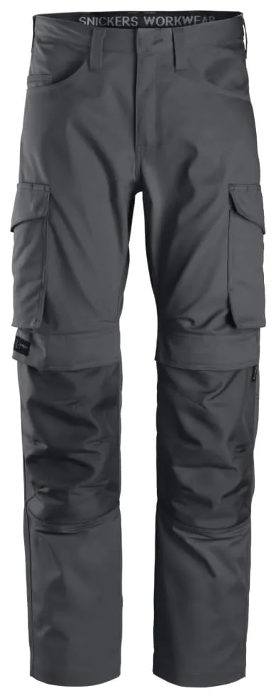 Snickers Workwear Service Line Trousers with Knee Pad Pockets -6801