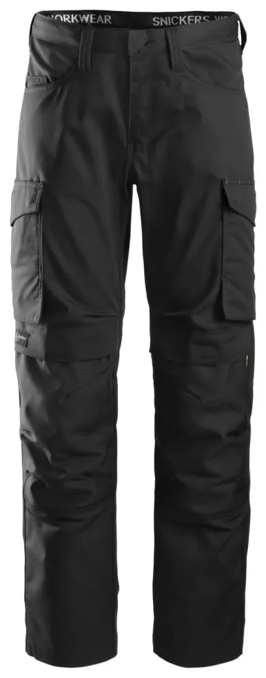 Snickers Workwear Service Line Trousers with Knee Pad Pockets -6801