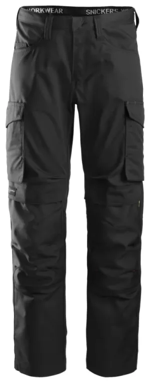 Snickers Workwear Service Line Trousers with Knee Pad Pockets -6801