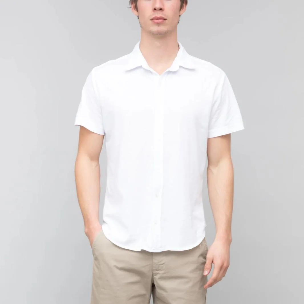 Supima Jersey Easy Shirt (White)