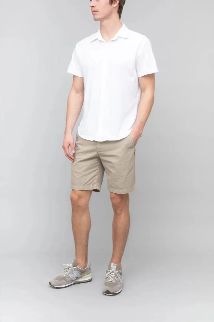 Supima Jersey Easy Shirt (White)