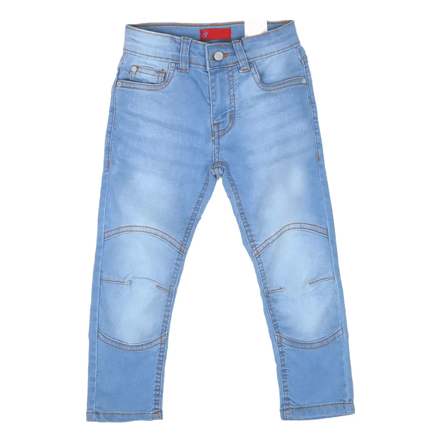 Teens Boys Pant Denim Cut & Sew - Ice Blue