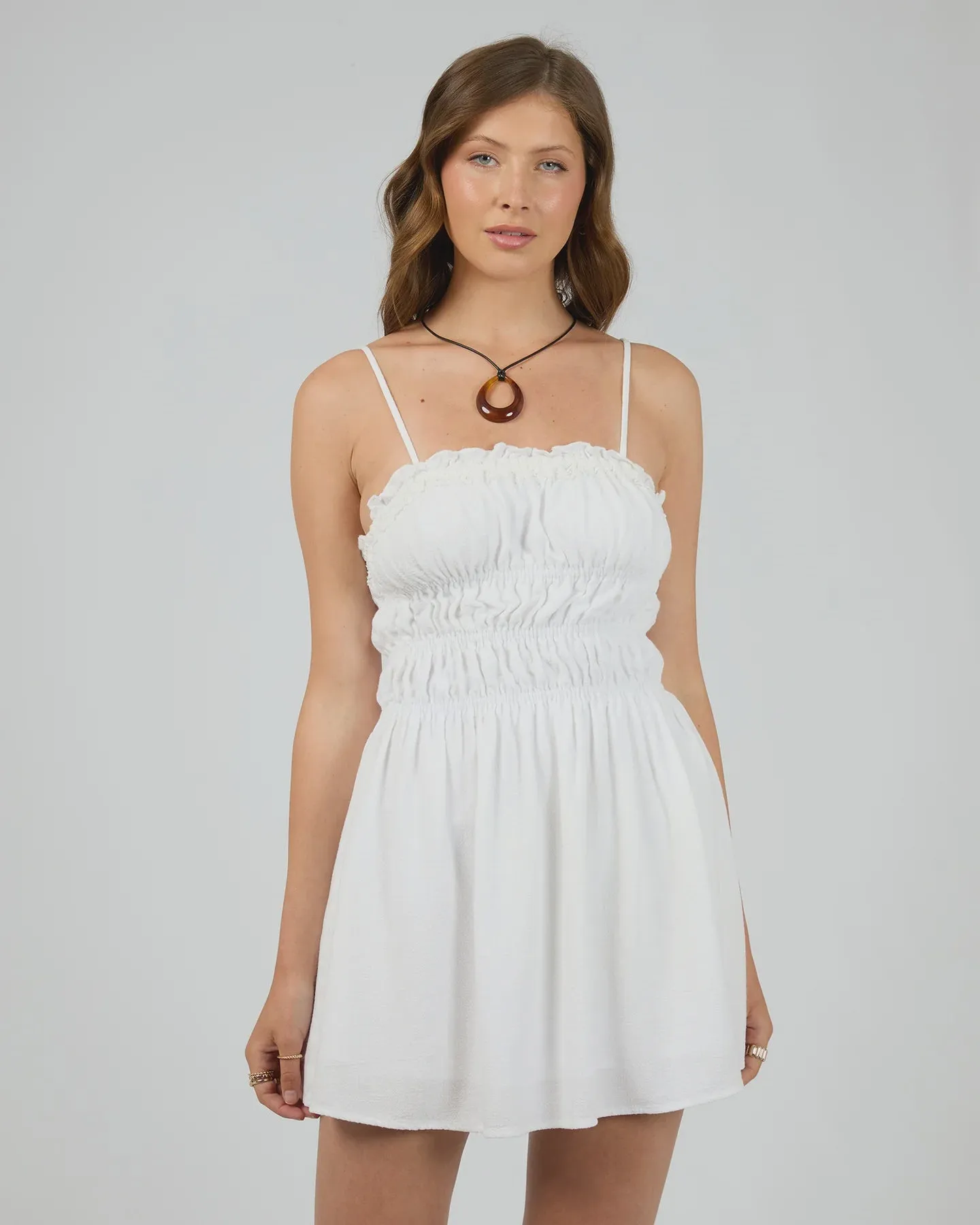 Toledo Mini Dress - White