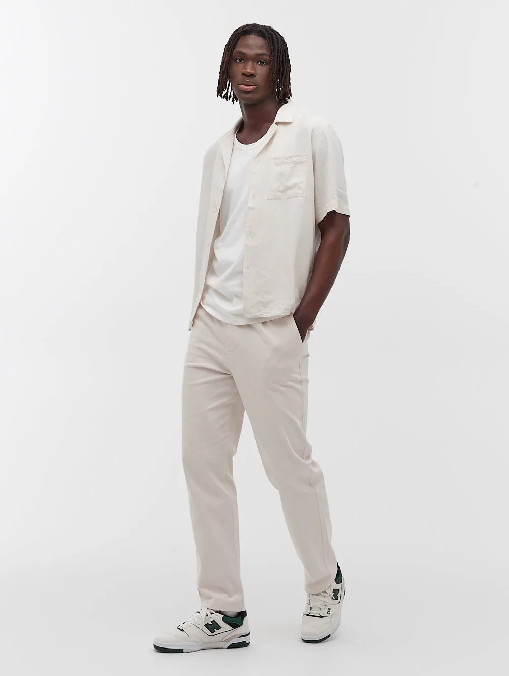 Tonman Relaxed Pleated Trousers