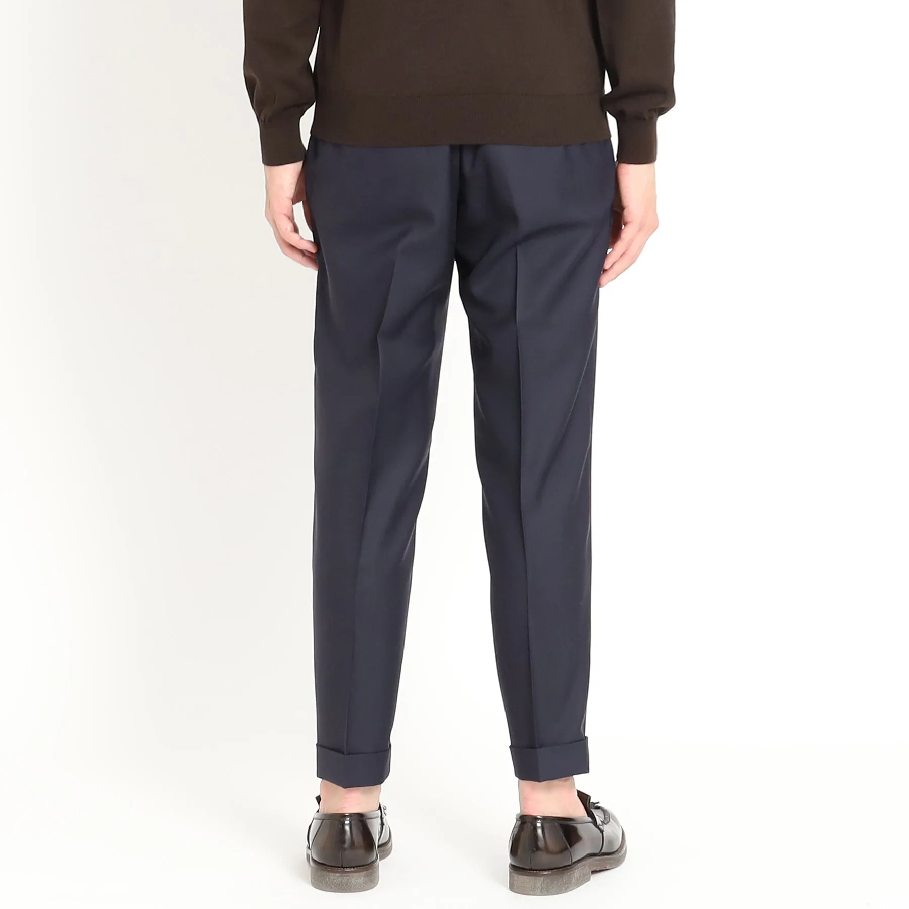 Twill Easy Trousers Color: Navy