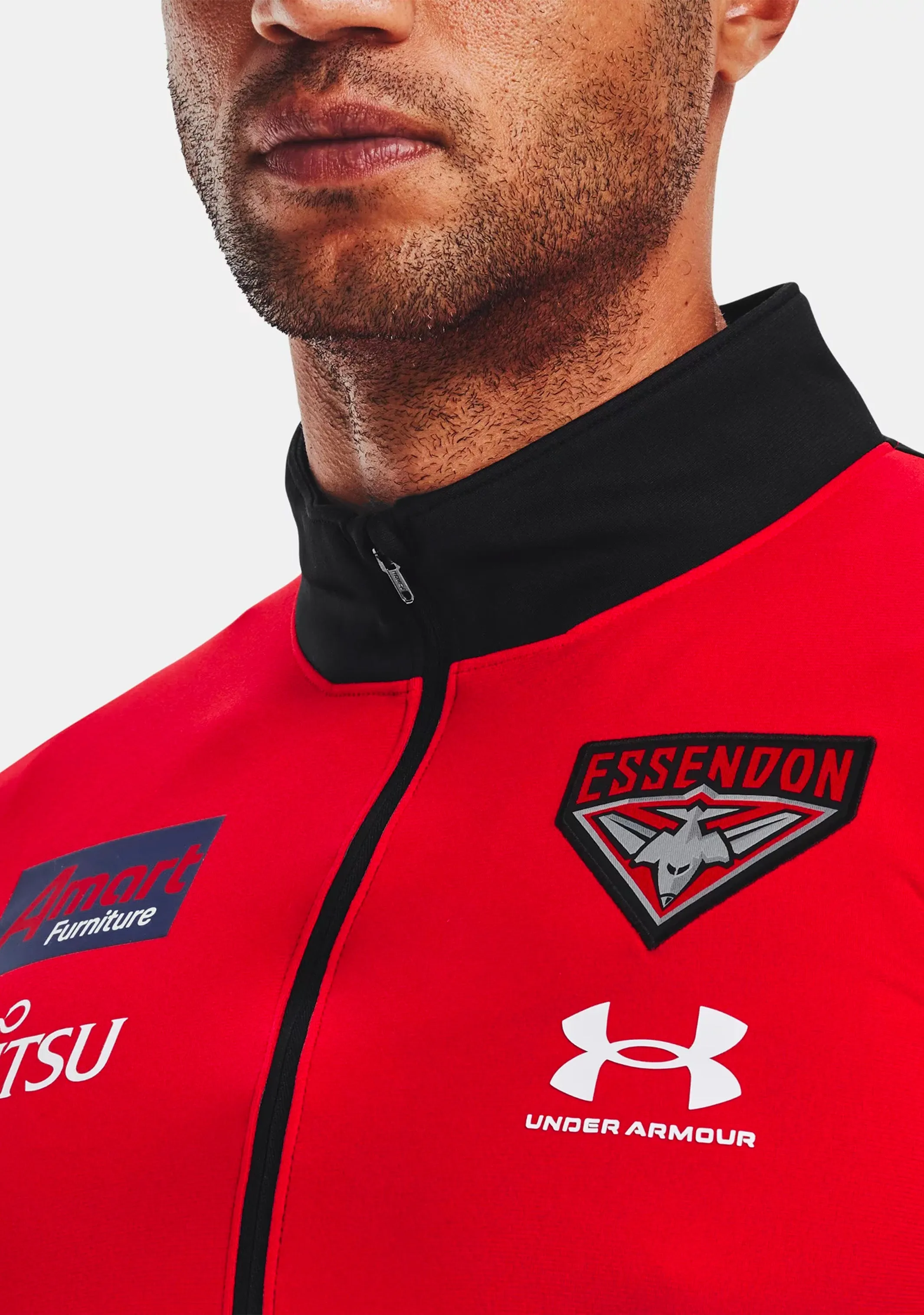 Under Armour Essendon Football Club Men's Midlayer Jacket <br> 1374802 004