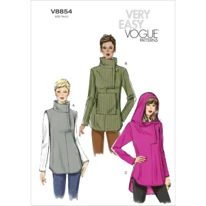 Vogue Pattern V8854 Misses' Tunic