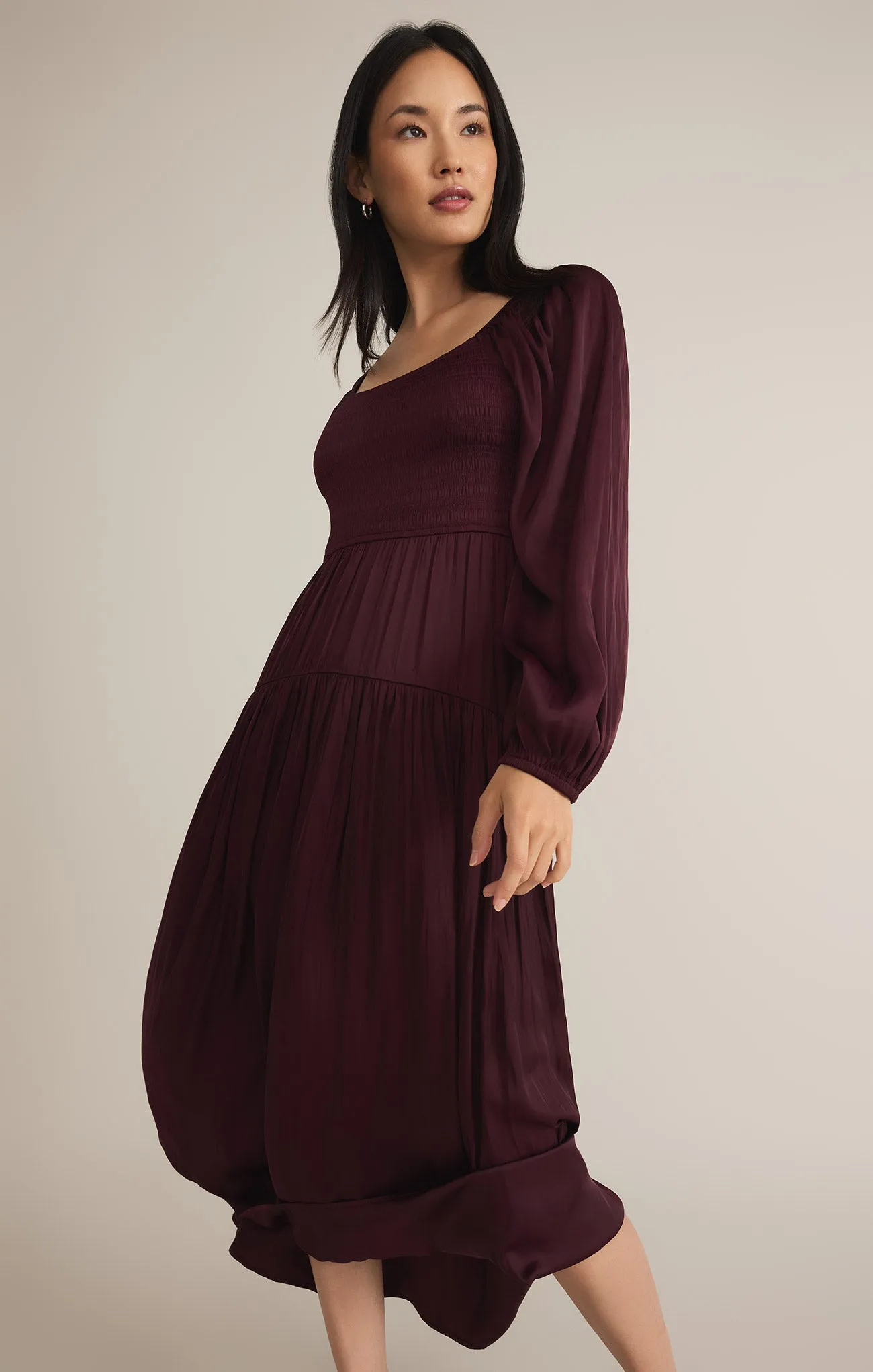 Wildes Smocked Maxi Dress