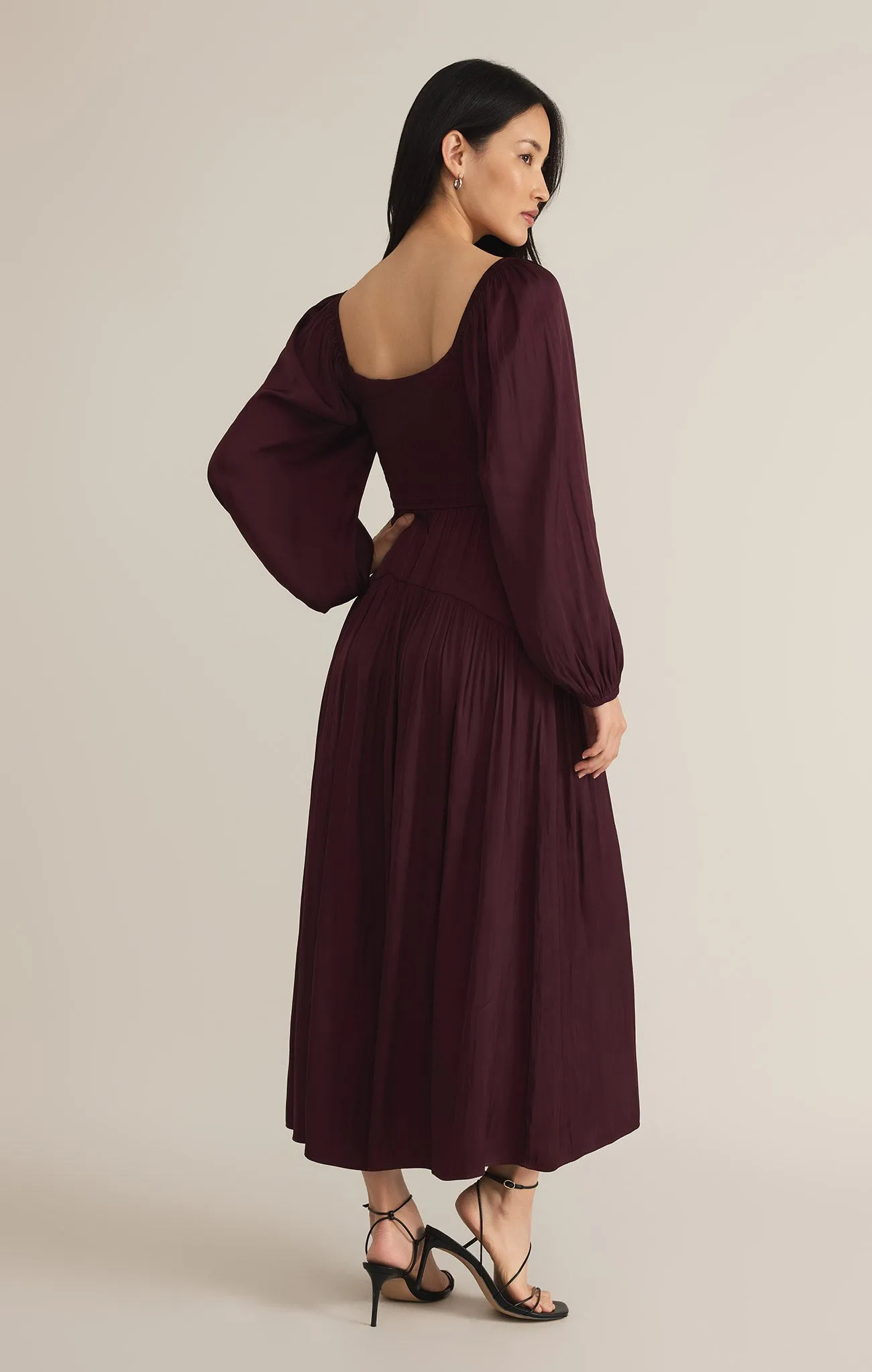 Wildes Smocked Maxi Dress