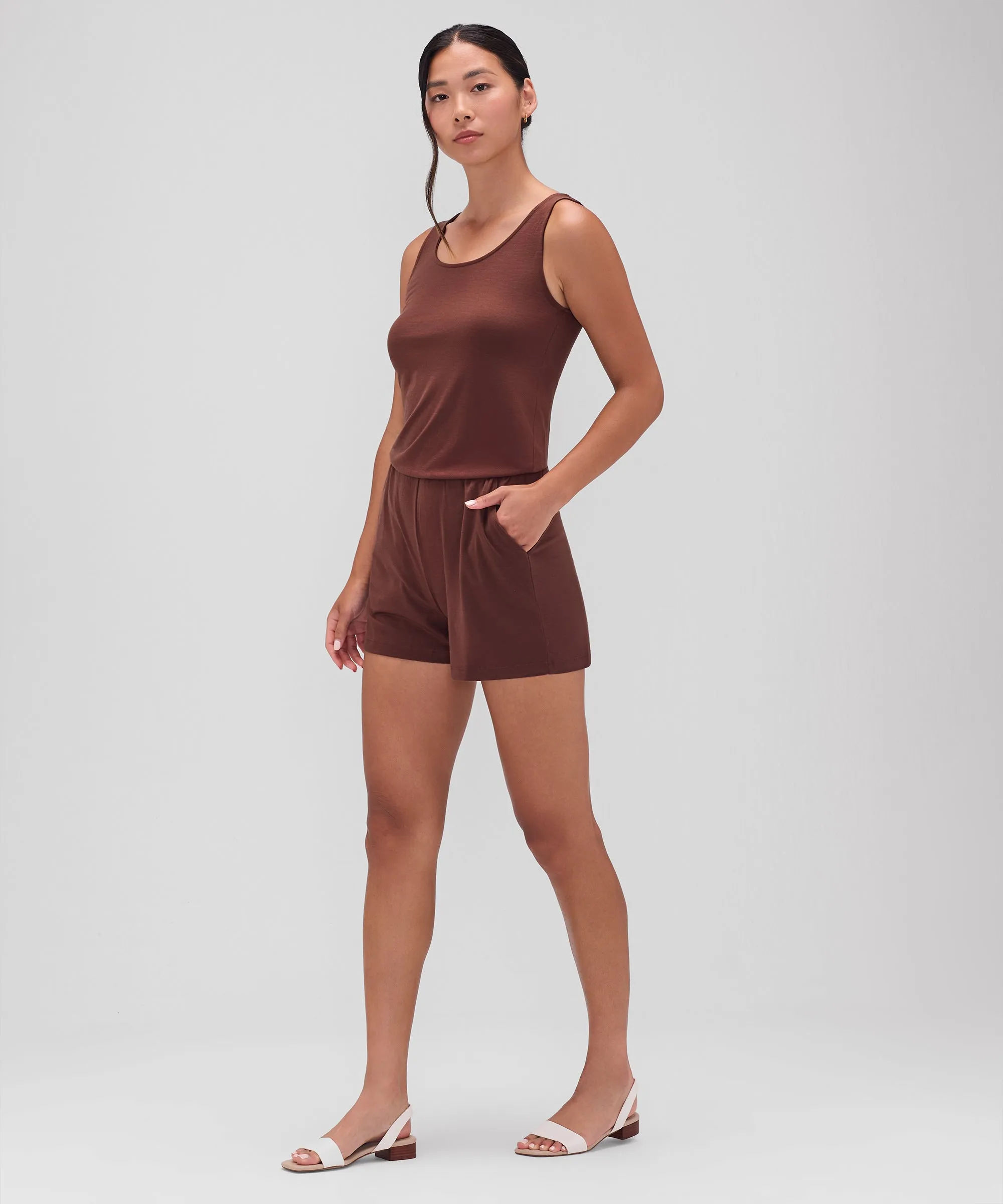 Women's Merino Travel Romper